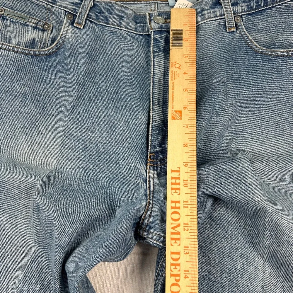 Vintage Calvin Klein Jeans Mens 38x32 fits 36x32 Relaxed 90s Baggy Easy Fit USA